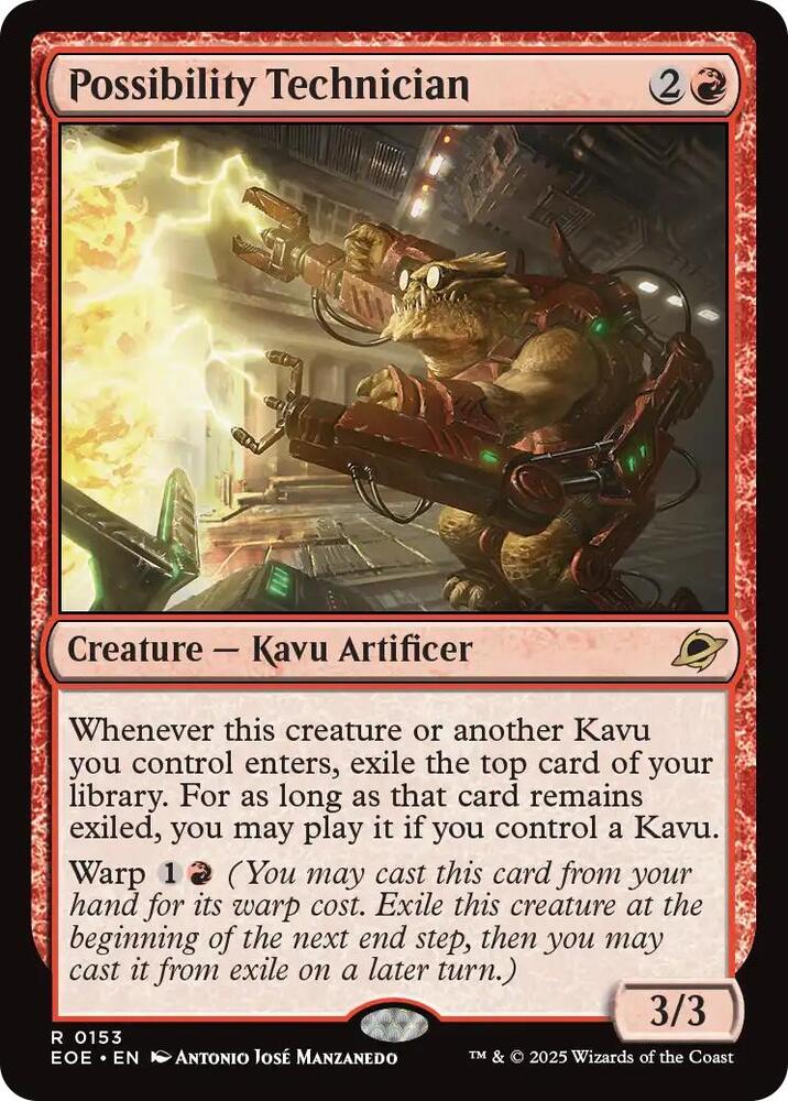 Possibility Technician 153 Edge of Eternities MTG R NM