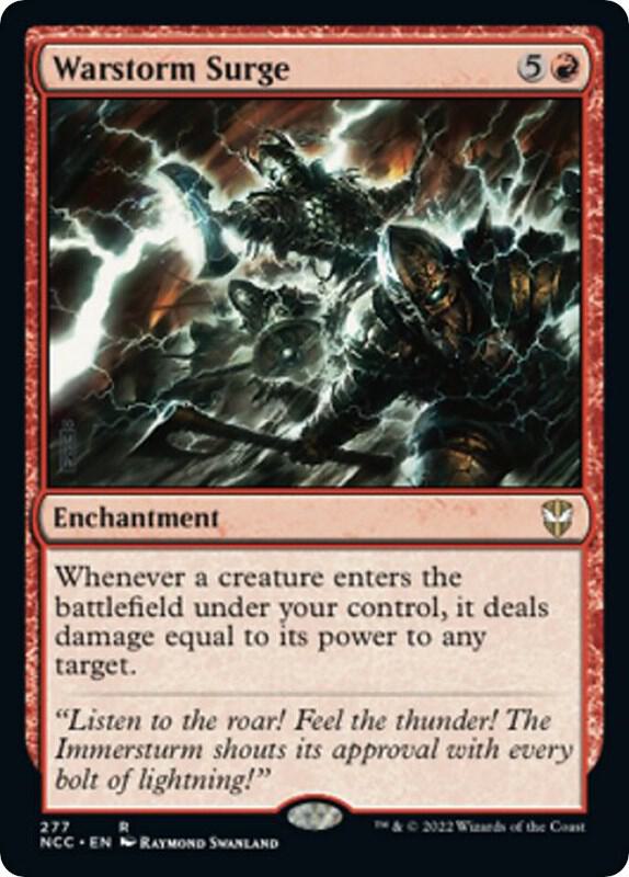 Warstorm Surge 277 Commander: Streets of New Capenna MTG R NM