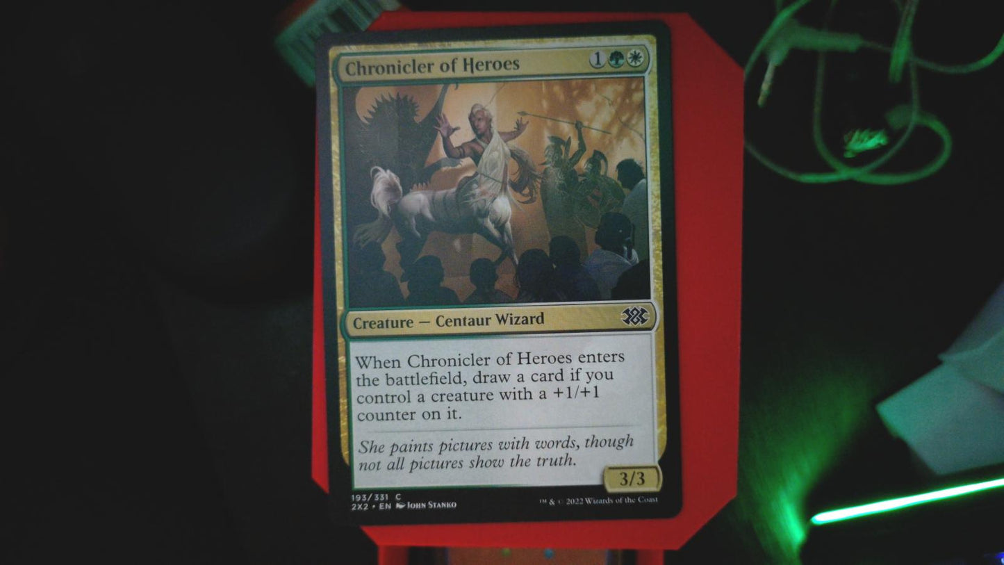 Chronicler of Heroes 193 Double Masters 2022 MTG C NM