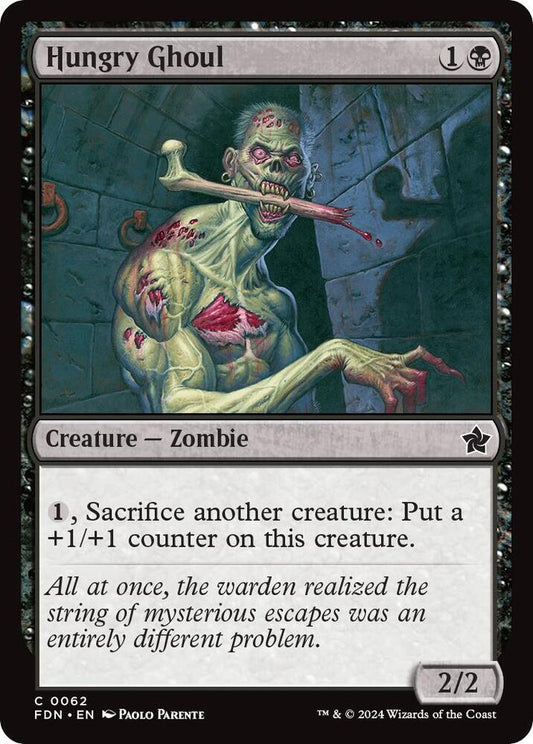 Hungry Ghoul 62 Foundations MTG C NM