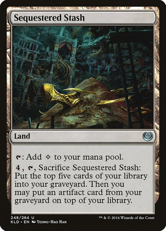 Sequestered Stash 248 Kaladesh MTG UC NM