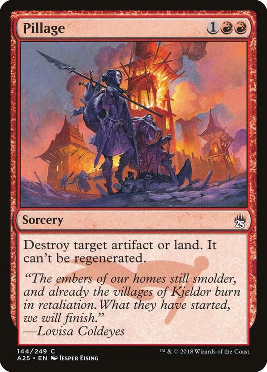 Pillage 144 Masters 25 MTG C NM