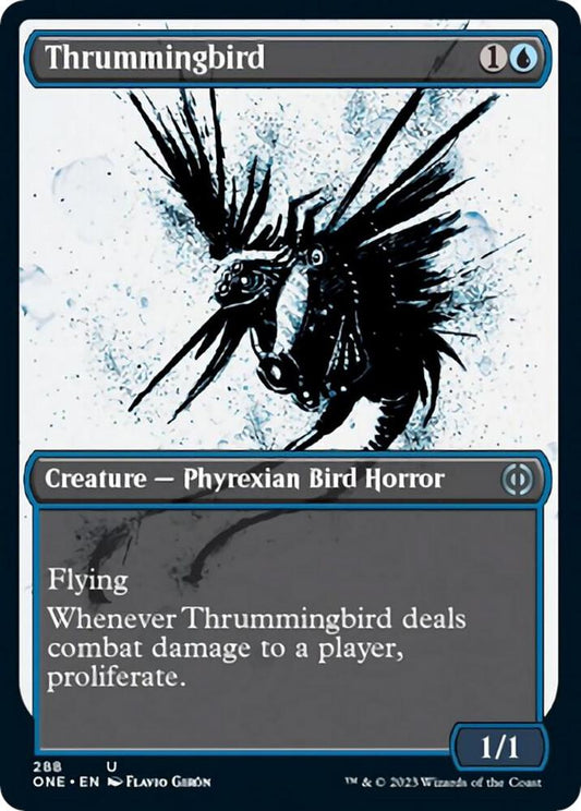 Thrummingbird (Showcase) 288 Phyrexia: All Will Be One MTG UC NM