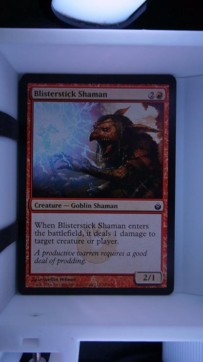 Blisterstick Shaman 58 Mirrodin Besieged MTG C NM
