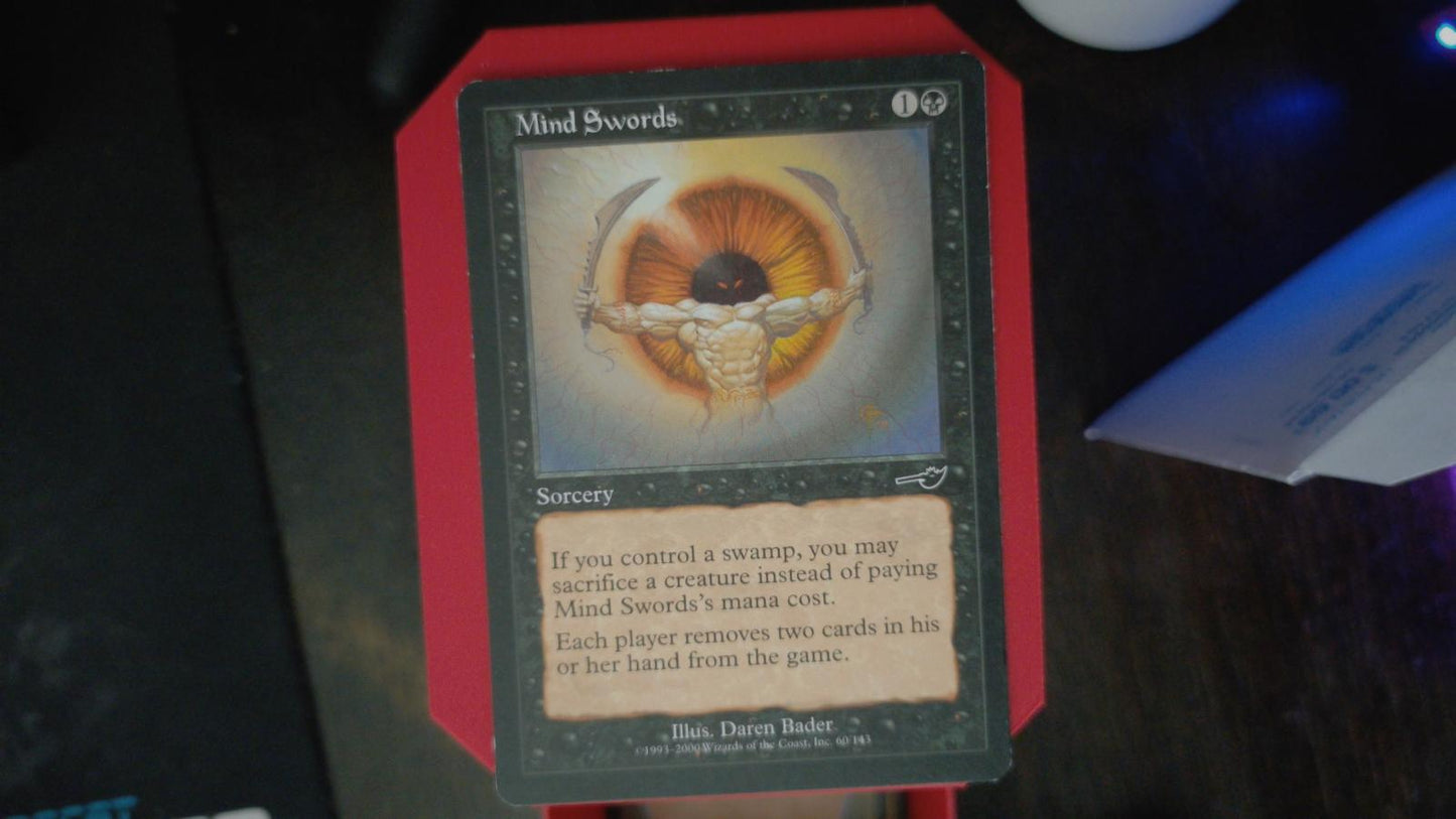 Mind Swords 60 Nemesis MTG C LP