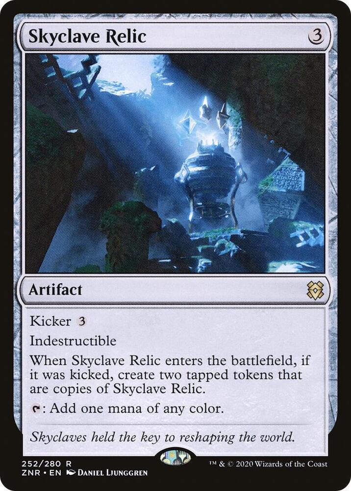 Skyclave Relic 252 Zendikar Rising MTG R LP