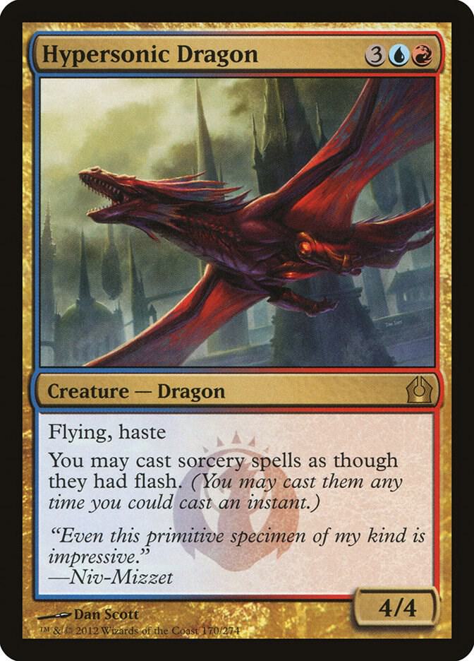 Hypersonic Dragon 170 Return to Ravnica MTG R NM