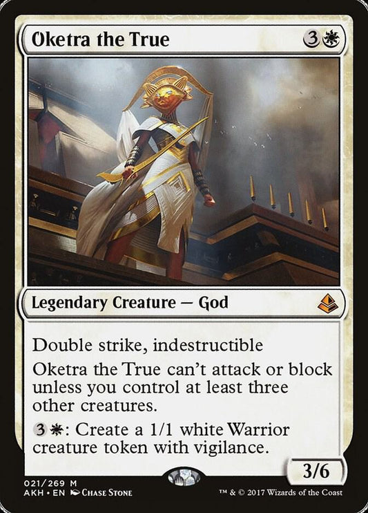 Oketra the True 21 Amonkhet MTG Mythic NM