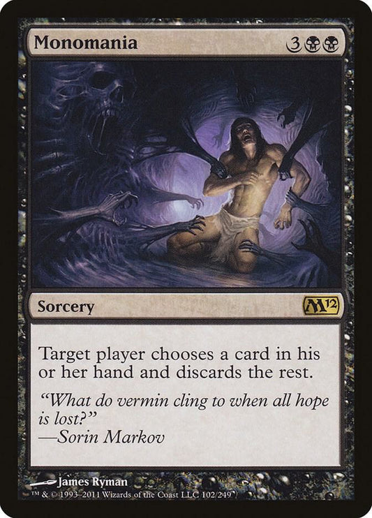 Monomania 102 Magic 2012 (M12) MTG R LP