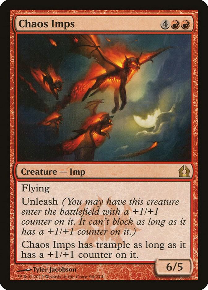 Chaos Imps 90 Return to Ravnica MTG R LP