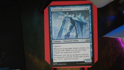 Icewrought Sentry 55 Wilds of Eldraine MTG UC NM