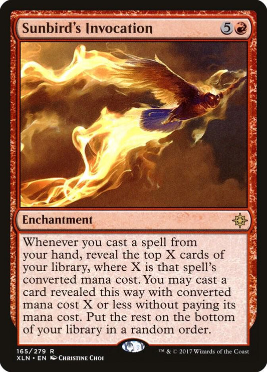 Sunbird's Invocation 165 Ixalan MTG R NM