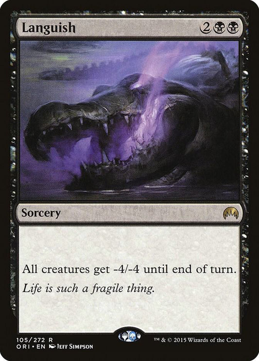 Languish 105 Magic Origins MTG R NM