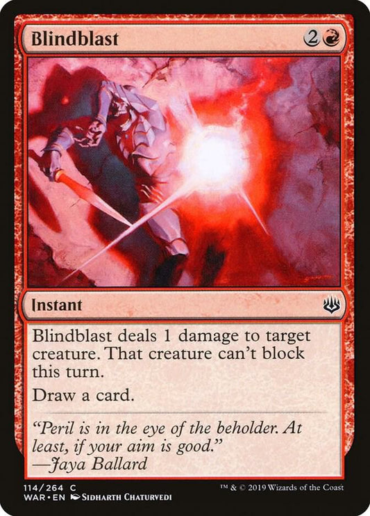 Blindblast 114 War of the Spark MTG C NM