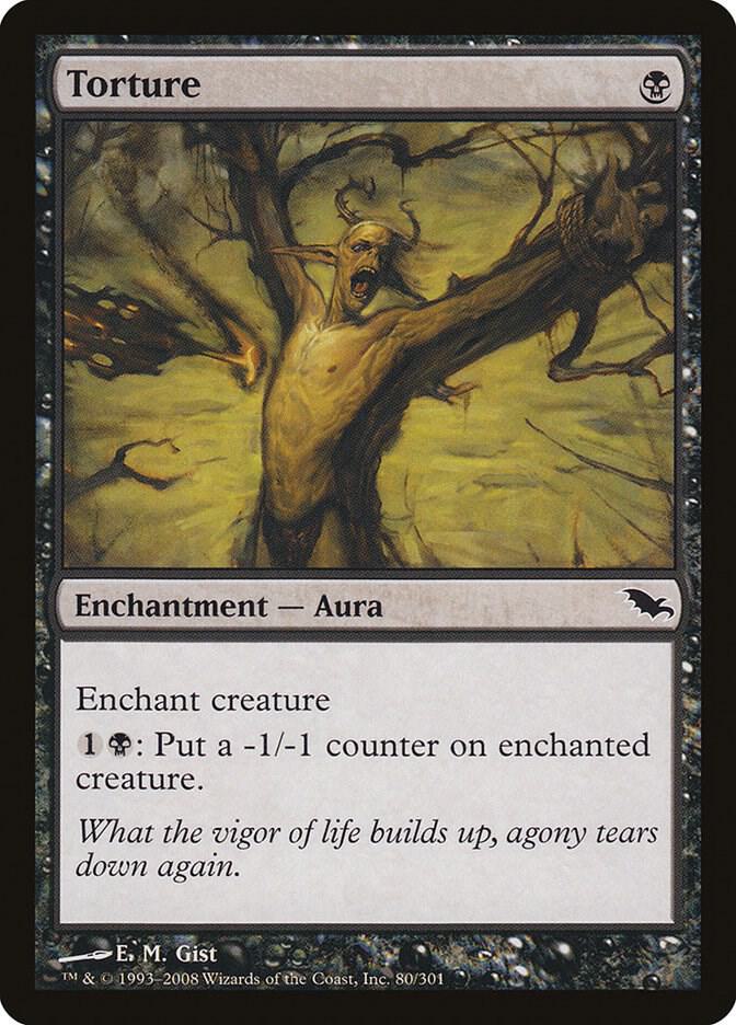 Torture 80 Shadowmoor MTG C LP