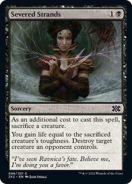 Severed Strands 88 Double Masters 2022 MTG C NM