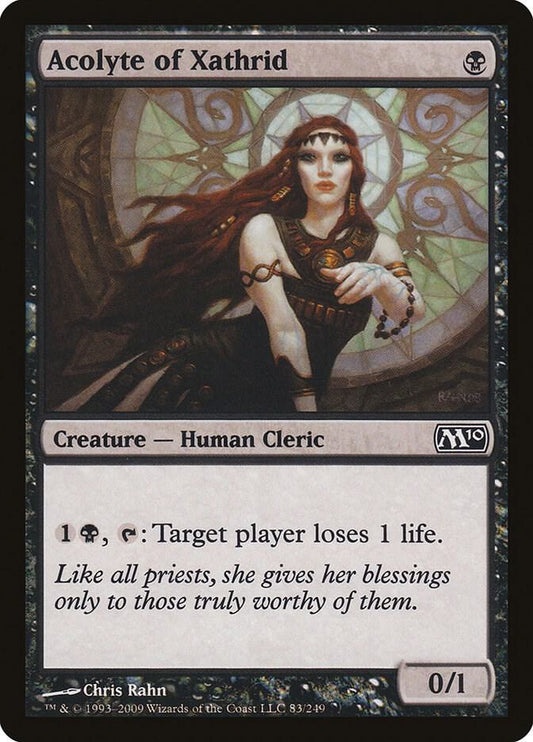 Acolyte of Xathrid 83 Magic 2010 (M10) MTG C LP
