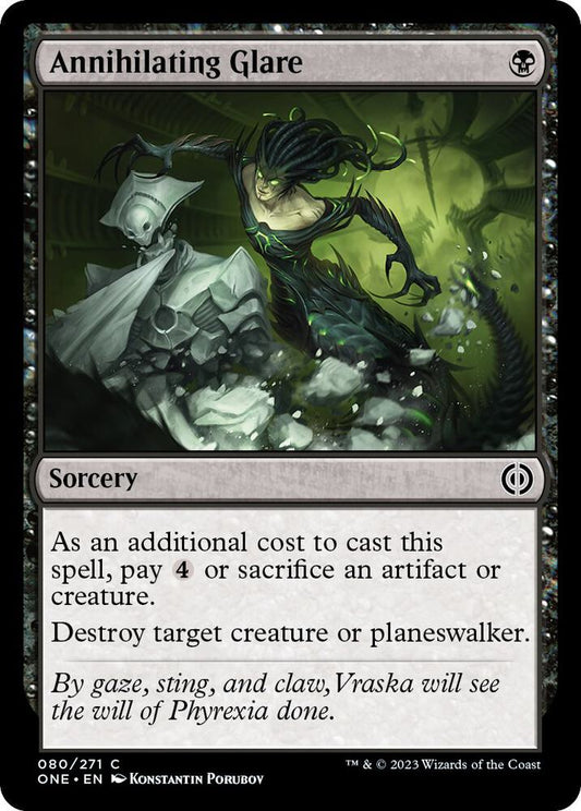 Annihilating Glare 80 Phyrexia: All Will Be One MTG C NM
