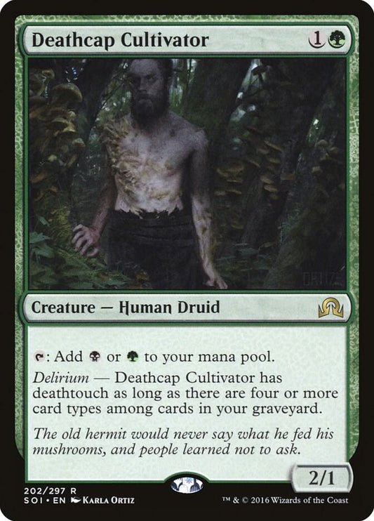 Deathcap Cultivator 202 Shadows over Innistrad MTG R NM