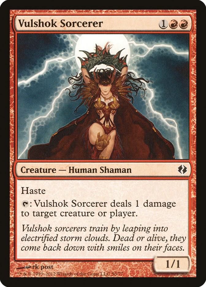 Vulshok Sorcerer 50 Duel Decks: Venser vs. Koth MTG C NM