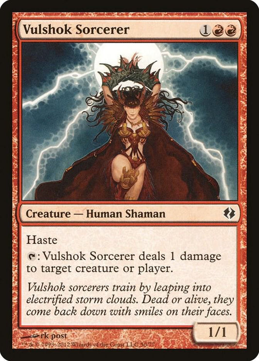 Vulshok Sorcerer 50 Duel Decks: Venser vs. Koth MTG C NM