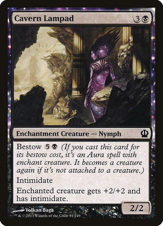 Cavern Lampad 81 Theros MTG C NM