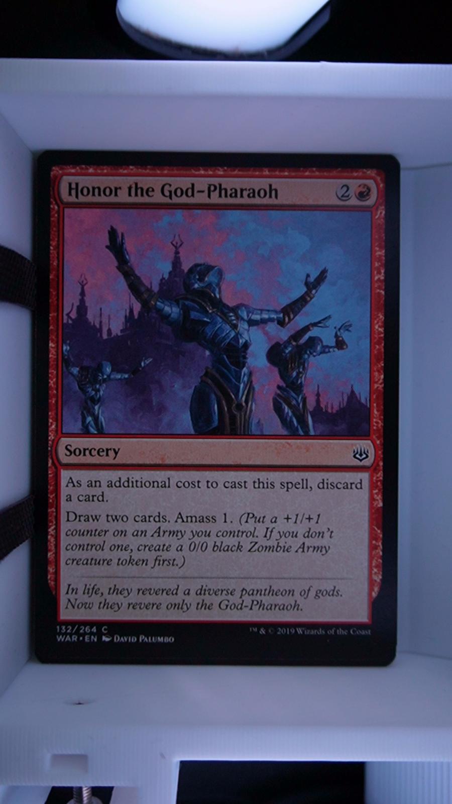 Honor the God-Pharaoh 132 War of the Spark MTG C NM