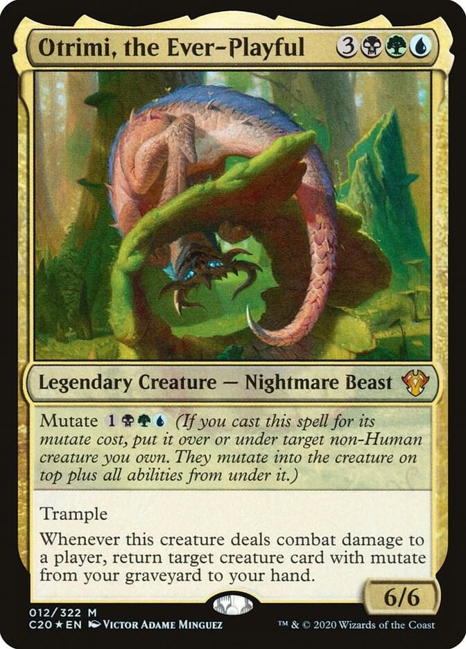 Otrimi, the Ever-Playful 12 Commander 2020 MTG Mythic NM