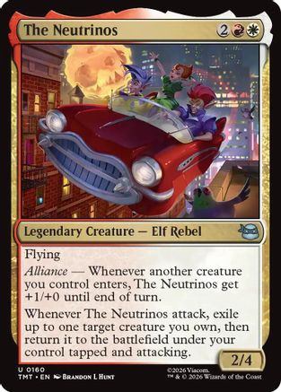 The Neutrinos 0160 Teenage Mutant Ninja Turtles MTG UC NM