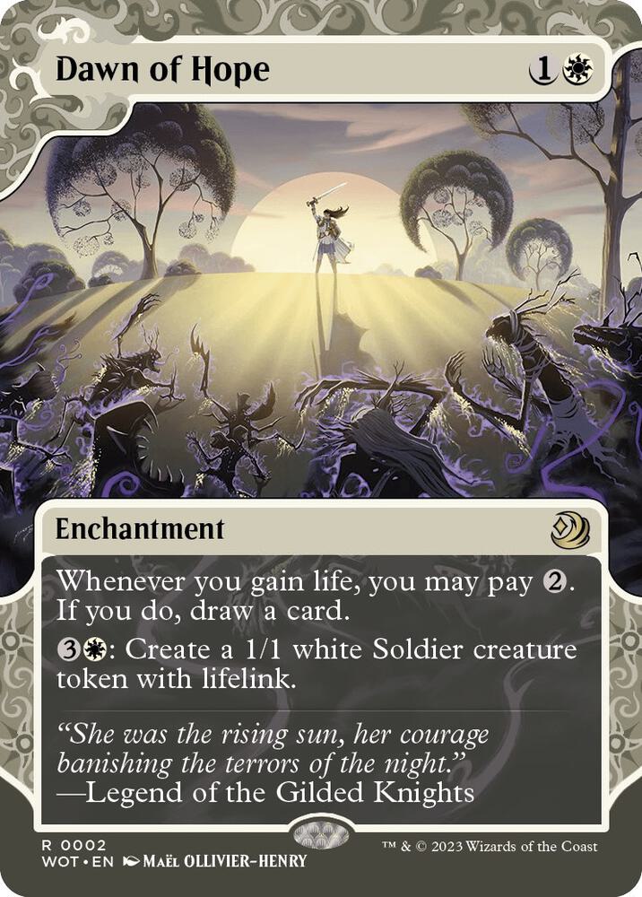 Dawn of Hope 2 Wilds of Eldraine: Enchanting Tales MTG R NM