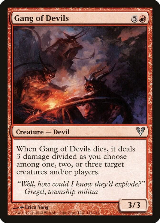 Gang of Devils 136 Avacyn Restored MTG UC NM