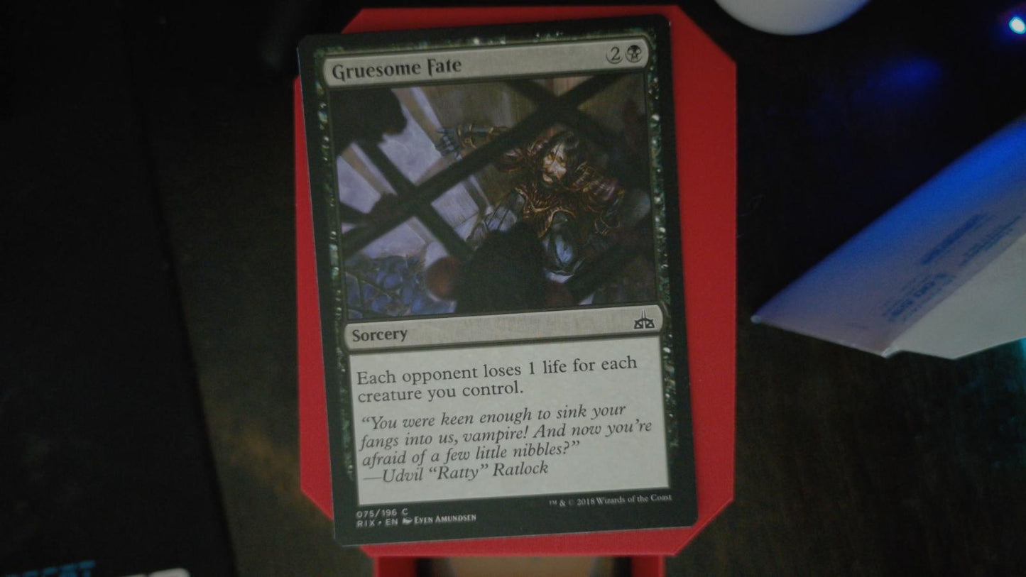 Gruesome Fate 75 Rivals of Ixalan MTG C LP