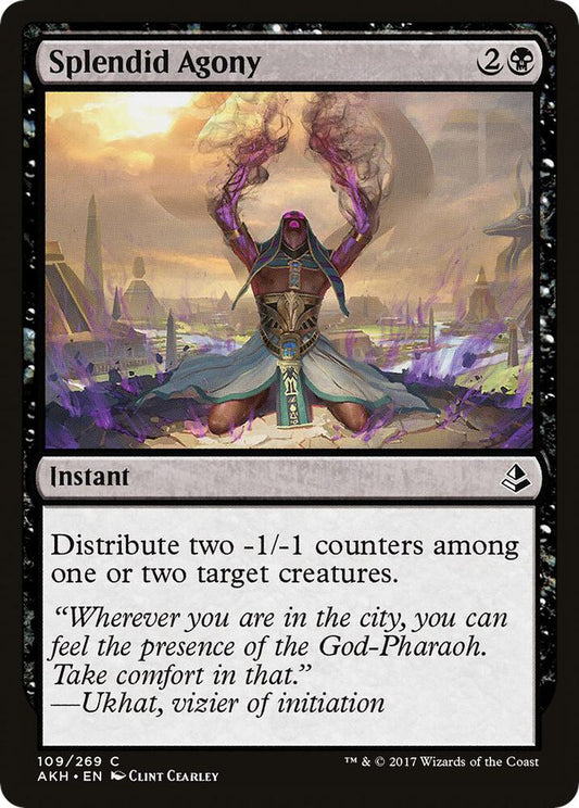 Splendid Agony 109 Amonkhet MTG C LP