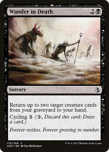 Wander in Death 115 Amonkhet MTG C LP