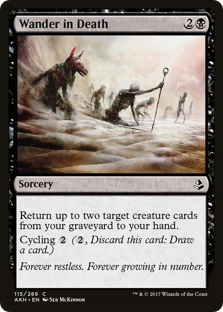 Wander in Death 115 Amonkhet MTG C LP
