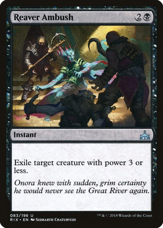 Reaver Ambush 83 Rivals of Ixalan MTG UC LP