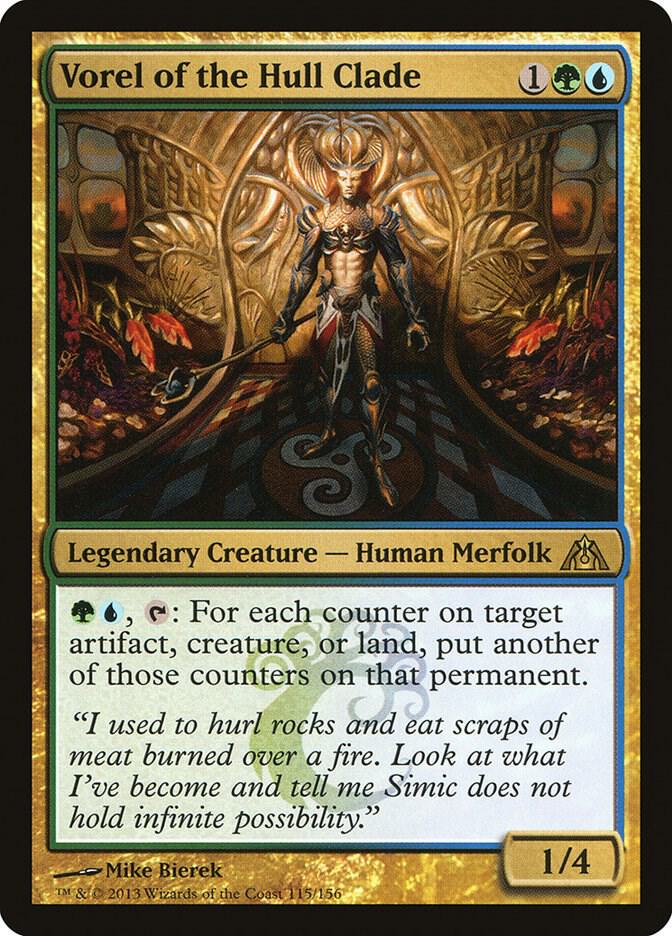 Vorel of the Hull Clade 115 Dragon's Maze MTG R NM