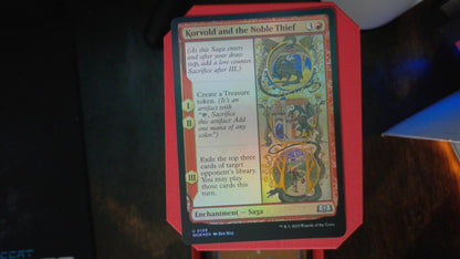 Korvold and the Noble Thief 139 Wilds of Eldraine MTG UC Foil NM
