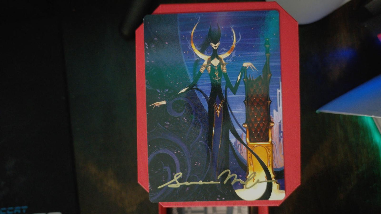 Ashiok, Wicked Manipulator Art Card 57/81 Gold-Stamped Signature MTG NM