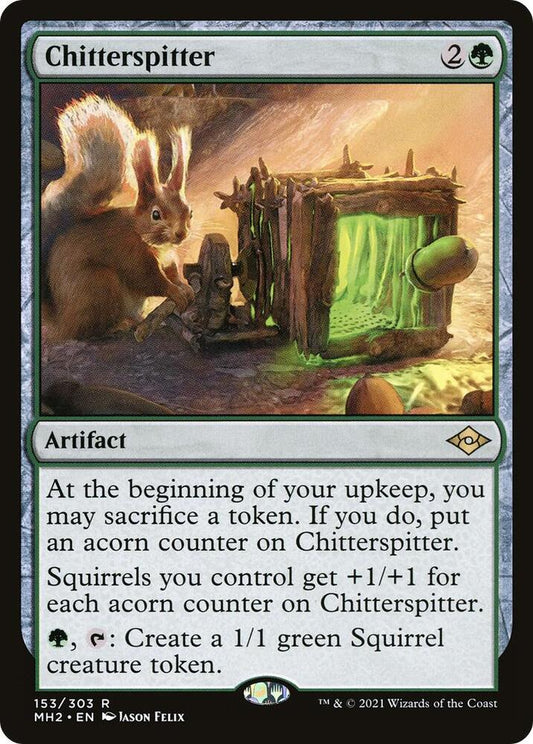 Chitterspitter 153 Modern Horizons 2 MTG R NM