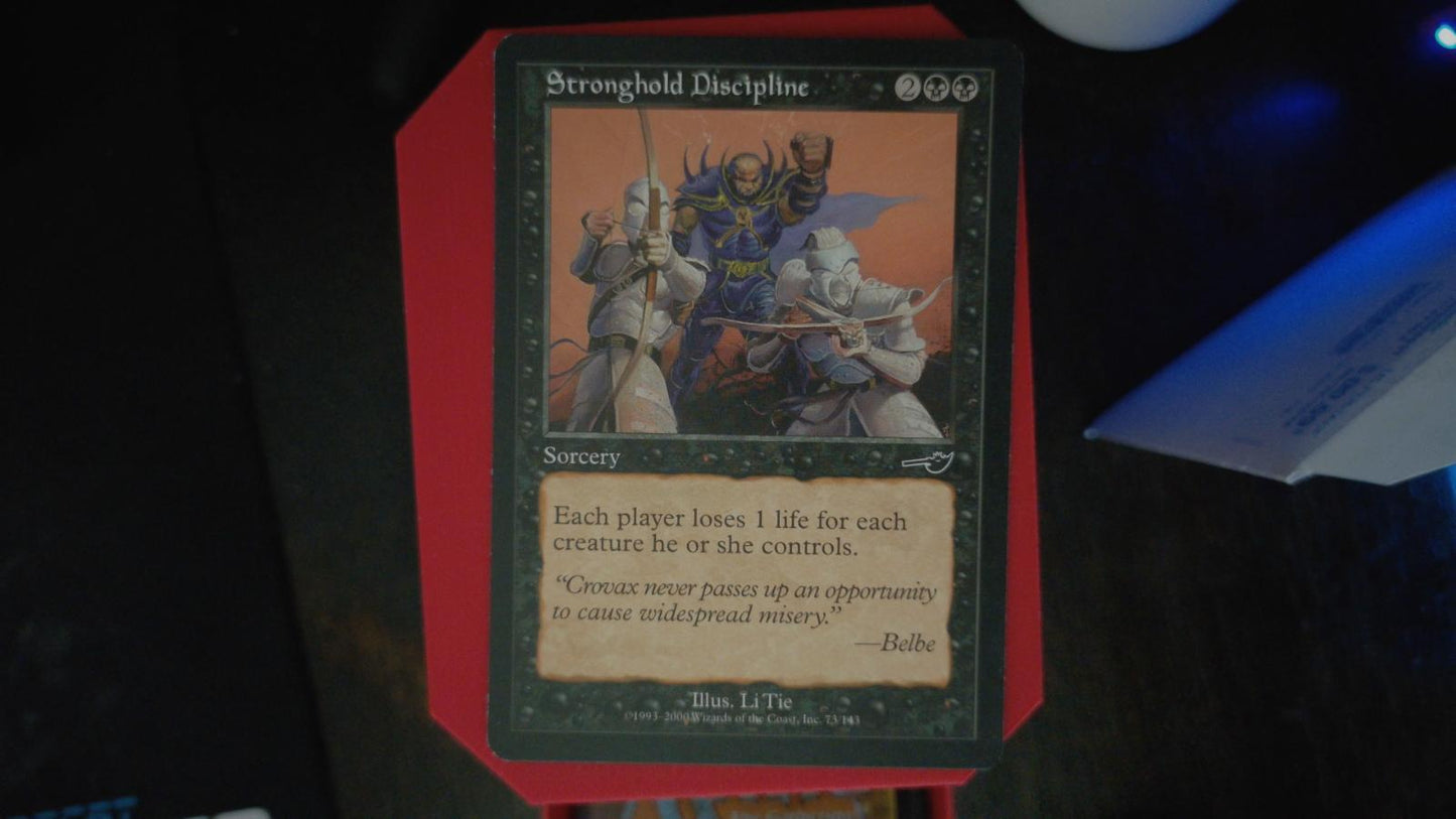 Stronghold Discipline 73 Nemesis MTG C LP