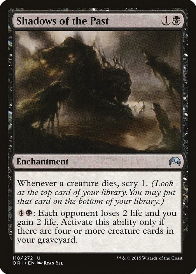 Shadows of the Past 118 Magic Origins MTG UC LP