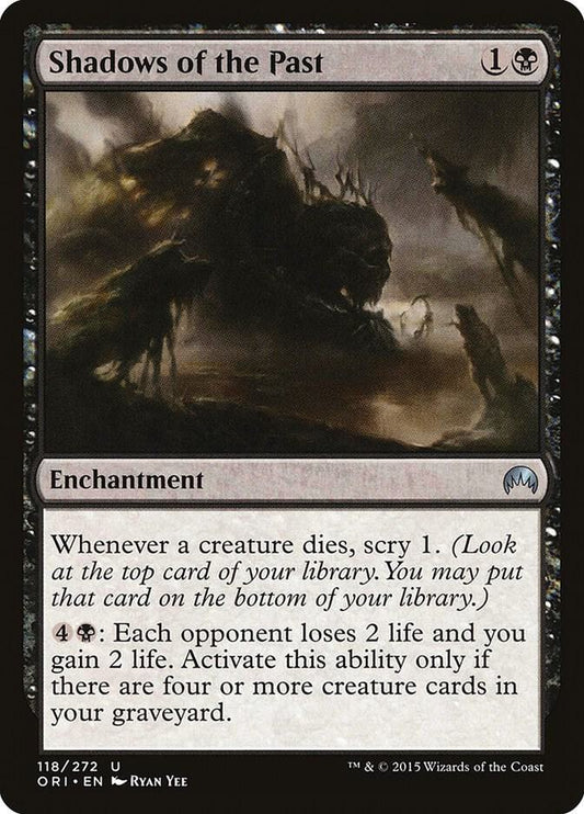Shadows of the Past 118 Magic Origins MTG UC LP