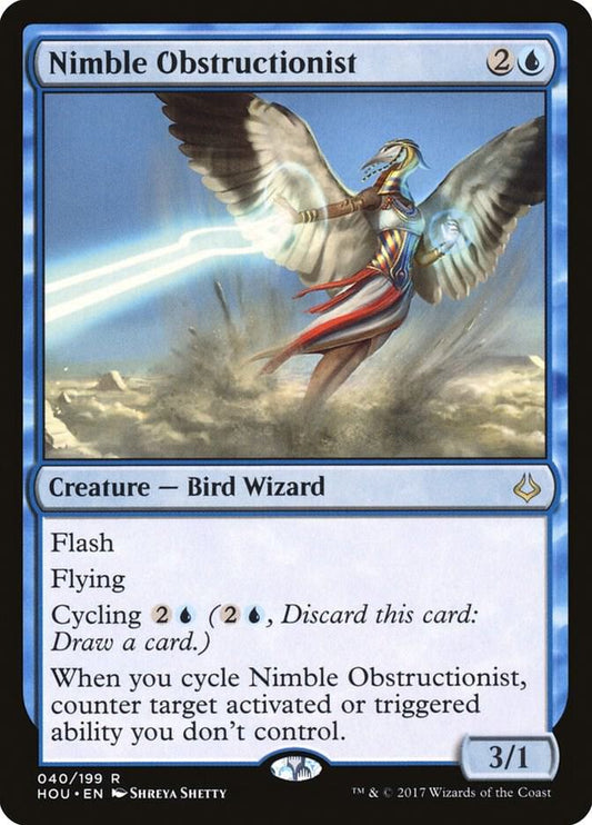 Nimble Obstructionist 40 Hour of Devastation MTG R NM