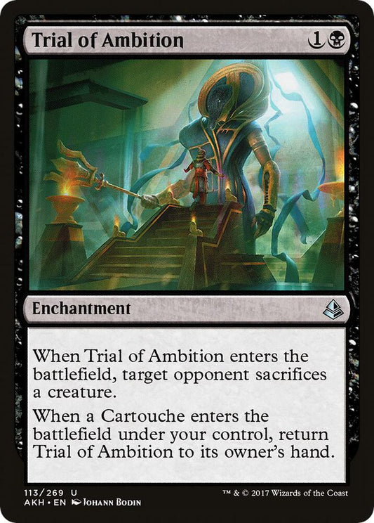 Trial of Ambition 113 Amonkhet MTG UC LP