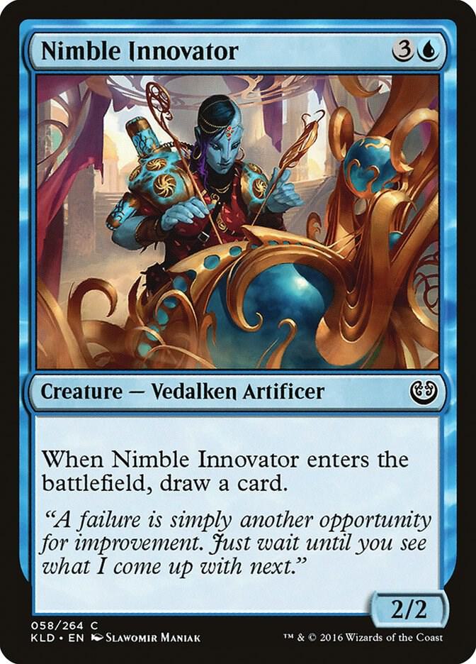 Nimble Innovator 58 Kaladesh MTG C NM