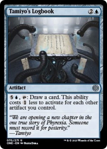 Tamiyo's Logbook 70 Phyrexia: All Will Be One MTG UC NM