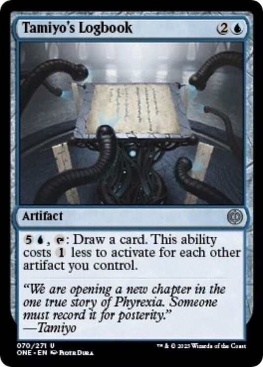 Tamiyo's Logbook 70 Phyrexia: All Will Be One MTG UC NM