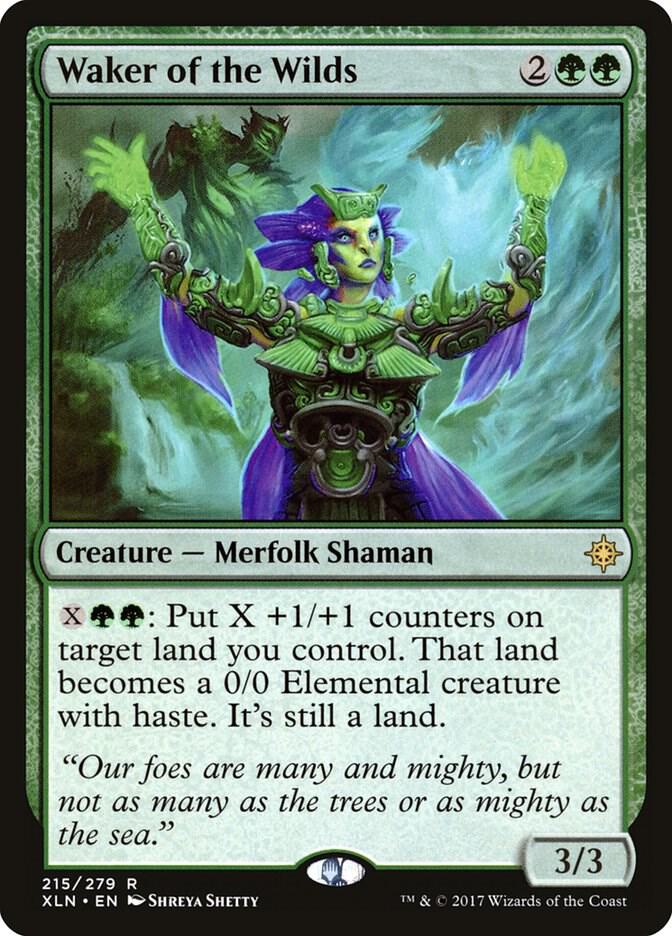 Waker of the Wilds 215 Ixalan MTG R NM