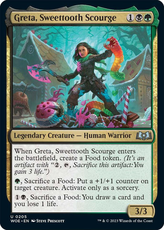 Greta, Sweettooth Scourge 205 Wilds of Eldraine MTG UC NM